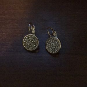 Rose gold earrings